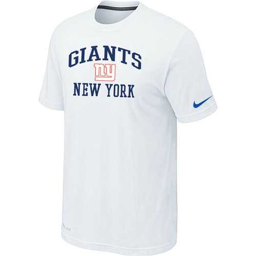 Men's New York Giants Team Logo White Nike Short Sleeve T-Shirt FengYun,We sell and wholesale Men's New York Giants Team Logo White Nike Short Sleeve T-Shirt FengYun on line form chian!